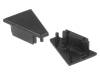 83160002, Заглушка для профилей LED; черный; ABS; Назначение: CORNER10, TOPMET