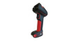 1990ISR-3-R Barcode Scanner, 1D Linear Code/2D Code, 0 ... 837 mm, PS/2/RS232/USB, Cable, Black/Red