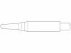 C105-107, Жало; коническое; 0,8мм, JBC TOOLS