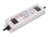 ELG-150-C500-3Y, Блок питания: импульсный; LED; 150Вт; 150?300ВDC; 500мА; IP67; 950г, MEAN WELL