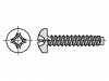 1037528, Винт; для металла; 4,2x9,5; Головка: цилиндрическая; Phillips, BOSSARD