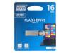 UUN2-0160S0R11 Флешка; USB 2.0; 16ГБ; серебристый; Считывание:20МБ/с