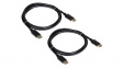 TK-DP06/2 KVM Cable Kit, DisplayPort 1.2, 1.8m