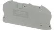 3208799 D-PT 16-TWIN N End plate, Grey