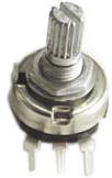 P170S-QC15BR1MEG, Rotary Potentiometer, 1 MOhm, Soldering lugs, BI Technologies