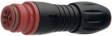 99-9126-00-08 Cable socket, 8-pole Pole no.=8