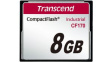 TS8GCF170 Memory Card, CompactFlash, 8GB, 87MB/s, 68MB/s