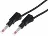 AX-TL-4B1-B, Измерительный провод; 1м; черный; 19А; Сечен.провода:1мм2, AXIOMET