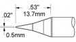 SFV-CN05AR Soldering Tip Conical 390 °C
