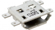 47491-0001 Micro USB 2.0 Socket, 5, micro-USB B