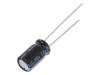 UVY2DR47MED Конденсатор: электролитический; THT; 0,47мкФ; 200ВDC; O6,3x11мм