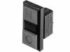 3SB3100-8CC31 Переключатель: двойной; 1; 22мм; черно/белый; IP65; -25?70°C