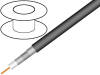 COAX113 OUTDOOR Кабель: коаксиальный; RG6; 1x75Ом; однопров; Cu; PE; черный; 100м
