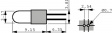 OL-6839BPE Incandescent Lamp Bi-Pin (T1E) 28 VAC/VDC 24 mA
