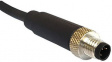 PXPPVC08FIM03ACL010PVC Разъем: M8; "папа"; PIN:3; прямой; с амортизатором, с проводом