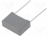 MPBX2-150NR15, Конденсатор: полипропиленовый; Х2; 150нФ; 15мм; ±10%; Монтаж: THT, SR PASSIVES