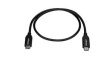 USB2CC50CM Charging Cable USB-C Plug - USB-C Plug 500mm USB 2.0 Black