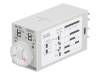 S1DXM-M2C30M-DC24V Реле времени; 0,2с?30м; DPDT; 250В AC/7A; 24ВDC; панелька; PIN:8