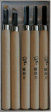 CHISEL Chisel set, 5 pcs