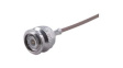 11_TNC-50-2-113/133_NE RF Connector, TNC, Brass, Plug, Straight, 50Ohm, Crimp Terminal