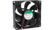 EE92251S1-000U-A99 Axial Fan, 92 x 92 x 25 mm, 12 VDC, Black