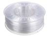 PETG-1.75-TRANSPARENT Филамент: PET-G; 1,75мм; прозрачный; 220?250°C; 1кг; ±0,05мм