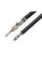 214763-1104 Pre-Crimped Lead MicroFit 3 Male - Bare Ends 300mm 22AWG