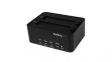 SATDOCK2REU3 USB 3.0 2.5" or 3.5" SATA Drive Duplicator and Eraser Dock