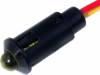R9-73L-11-24YELLOW Индикат.лампа: LED; выпуклый; 24ВDC; Отв: O8,2мм; IP40; полиамид