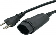 0302155 Extension cables CH Type 12 CH Type 13 Black