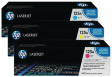 CF373AM CMY Tri-Pack toner Cyan / Magenta / Yellow