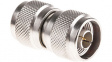 R161703000 Straight Adapter, N Plug - N Plug, 50Ohm