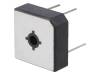 BR252W, Однофазный выпрямительный мост; Urmax:200В; If:25А; Ifsm:400А, DC COMPONENTS