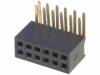 DS1065-14-2*6S8BR Гнездо; штыревое; "мама"; PIN:12; угловой 90°; 1,27мм; THT; 2x6