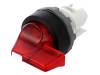 1SFA611217R1101, Переключатель: поворотный; 2; 22мм; красный; Подсвет: MLB-1; IP66, ABB