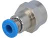 153022, Быстроразъемное соед-е; с резьбой, прямой; G 1/4"; внутренняя, Festo