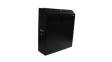 RK419WALVSGB 19" Server Rack Cabinet with Fans, Wall Mount, 4U, Steel