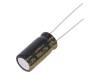UKW1E102MPD Конденсатор: электролитический; THT; 1000мкФ; 25ВDC; O10x20мм