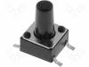 TACTM-69N-F Микропереключатель; 1; SPST-NO; 0,05A/12ВDC; SMT; 1,6Н; 6x6мм