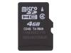 SDU4GCMGRB-M15 Карта памяти; промышленный; MLC,SD Micro; 4ГБ; Class 4; 0?70°C