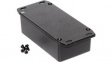 1590N1FLBK Die Cast Enclosure Flanged Lid, 66 x 121.1 x 35.3 mm, Black, IP54, 1590