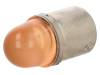 LO-BA15S-24AC/DC, Лампочка LED; оранжевый; BA15S; 24ВDC; 24ВAC, POLAM-ELTA