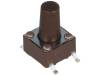 DTSM-65N-V-B Микропереключатель; 1; SPST-NO; 0,05A/12ВDC; SMT; 1,6Н; 6,2x6,2мм