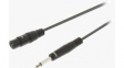 SWOP15120E50 XLR Stereo Cable 5 m Dark Grey