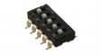 A6S-5104-H Переключатель: DIP-SWITCH; Кол-во секций:5; ON-OFF; 0,025A/24ВDC
