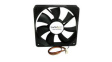 FAN12025PWM Computer Case Fan, DC, 120x120x25mm, 12V, 133.2m³/h, 39dBA
