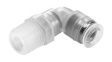 NPQP-L-R18-Q4-FD-P10 Push-In L-Fitting, 41.4mm, Compressed Air, NPQP