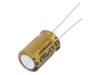 UFW0J472MHD Конденсатор: электролитический; THT; 4700мкФ; 6,3ВDC; O12,5x20мм