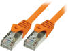 CP2038S Patch cord; F/UTP; 6; многопров; CCA; ПВХ; оранжевый; 1м; 26AWG
