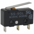 SS-5GL Микропереключатель; с рычагом; SPDT; 5A/125ВAC; ON-(ON); 1; IP40